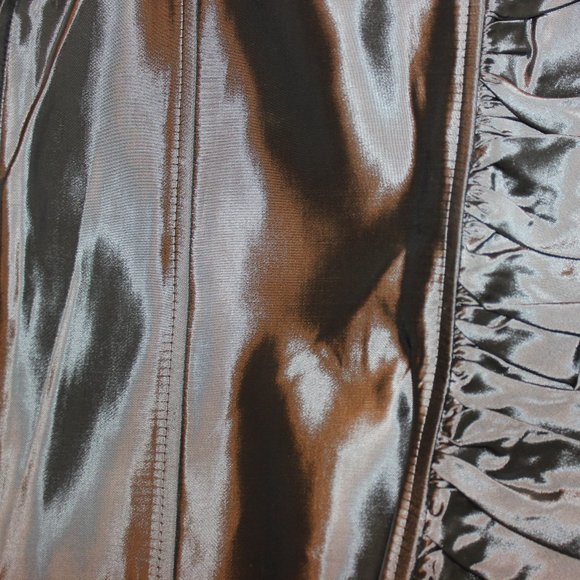 NWT "CHICA'S" GRAY SATIN BUSTIER SZ XL - Picture 9 of 9